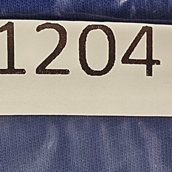 Polo Ralph Lauren Big Pony Spellout Logo T-Shirt Blue White Colorblock Mens Sz L - Picture 10 of 10